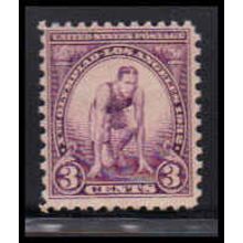 718 3c Runner Just Clears MNH O3243