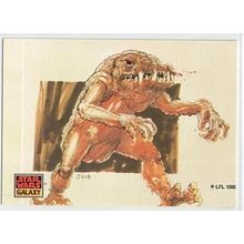 STAR WARS ' GALAXY series 1 ' card # 34 ( 1993 )