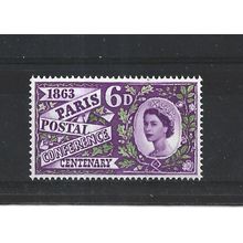GB.Paris Postal Conference Centenary stamp.Mounted Mint.Jul25b