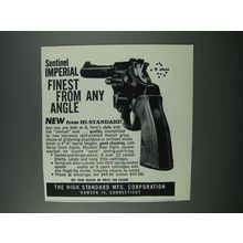 1962 High Standard Sentinel Imperial Revolver Gun Ad