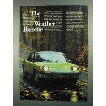 1973 Porsche 914 Car Ad - The Weather Porsche