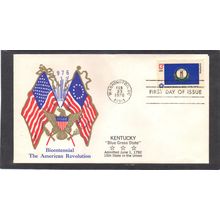 FDC Boerger Cachets 1647 13c Kentucky (Cachet-U/A) CV00702