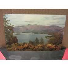SKIDDAW and DERWENTWATER used postcard by Sanderson & Dixon 1980 pm =
