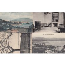 Ajaccio Maison De Napoleon Aerial 4x Antique Postcard s