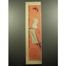 1957 Ansonia Mills Lady Marlene Bra Ad - It's Lady Marlene! It's fabulastic!