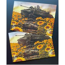 Sierra Leone 2022 Mi. ? Stationery Entier Ukraine War Russia Tank Boris Groh