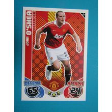 201. John O`Shea - Manchester United - Match Attax 2010/11 Football Card EF1