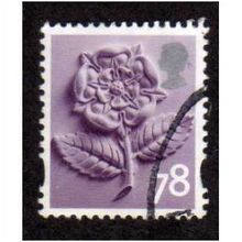 ENGLAND 78P 'TUDOR ROSE' (EN18) FINE USED (EBID25059)