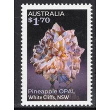 AUSTRALIA: 2025, $1.70 PINEAPPLE OPAL DOMESTIC POST, MNH SHEET PERF STAMP