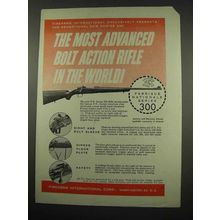 1957 Firearms International Series 300 Rifle Ad