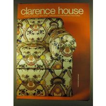 1980 Clarence House Chinoiserie Fantastique Fabric Ad