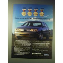1989 Ford Taurus Ad - Some of our best advertising isn't advertising