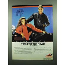 1989 Hein Gericke California II Leather Jacket Ad
