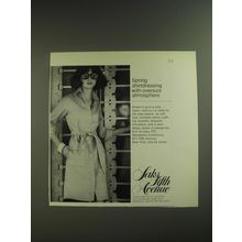 1974 Saks Fifth Avenue Sportdress Ad - Spring shirtdressing with atmosphere