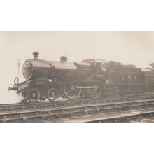 LMS 2P Class 4-4-0 No 700 Fowler Antique Train Real Photo Postcard