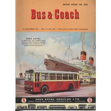 Bus & Coach 19th November 1952 Vol 24 No. 289