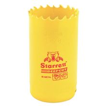 Starrett DCH0138-G - HSS Deep Cut Holewaw With Extra Cobalt 1-3/8" (35MM)