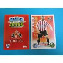 Danny Collins - Sunderland - Match Attax 2007/08 Football Card