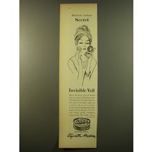 1961 Elizabeth Arden Invisible Veil Advertisement