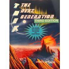 TREK: THE NEXT GENERATION THIRD EDITION 1994 guidebook by James Van Hise