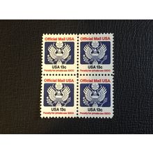 ICOLLECTZONE US O129 Block VF NH