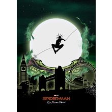 Spider Man Far From Home 52 Poster Canvas Movie Film Print A0 A1 A2 A3 A4 A5 A6