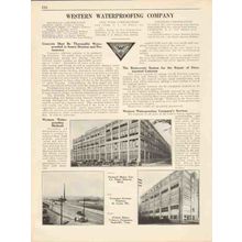 western waterproofing company 1931 resto-crete system vintage catalog