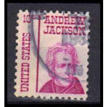 Used 1286 10c Andrew Jackson Fine KA6087