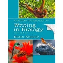 A Student Handbook For Writing In Biology