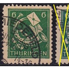 GERMANY Alliiert SBZ [Thüringen] MiNr 0095 A a w ( O/used ) [02]