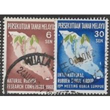 MALAYAN FEDERATION 1960 SG 17/18 - fine used (o)
