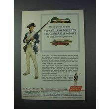 1963 Continental Insurance Ad - Depend on the Soldier