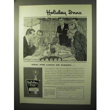 1964 Holiday Inn Ad - Ideal for Lunch or Dinner