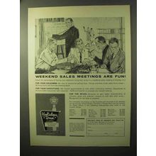 1964 Holiday Inn Ad - Weekend Sales Meetings are Fun