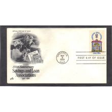 FDC Art Craft 1911 18c Savings and Loan (Cachet-U/A) CV00279