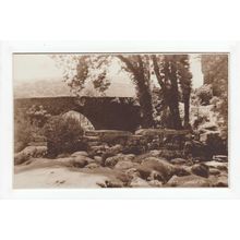 The Two Bridges Dartmeet Dartmoor Postcard Devon Judges 6740