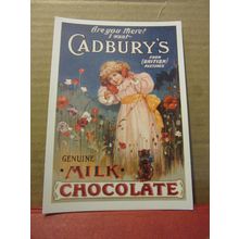 CADBURY'S MILK CHOCOLATE unused postcard Mumbles Railway cards MRP/138 #