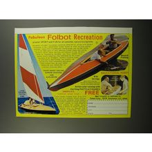 1978 Folbot Boats Ad - Fabulous Folbot recreation