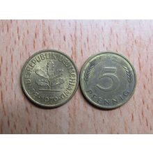 1979g 5 Pfennig Germany Coin