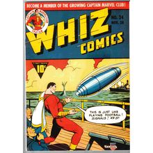 WHIZ COMICS No. 24 FACSMILE EDITION