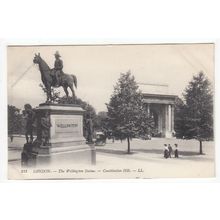 The Wellington Statue Constitution Hill London Postcard Levy LL 212