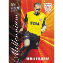 Futera's Arsenal 2000 Fans' Selection: Millennium - Card No. 144, Bergkamp