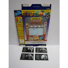 Nestle 1997 Frosted Shreddies X-Ray Dinosaurs Cereal Box & Set of 4 Cards