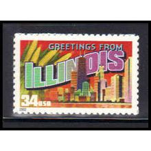 3573 34c Illinois Fine MNH V2720