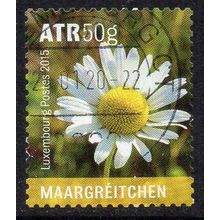 Luxembourg 2015 Wildflowers - Daisy ATR 50g Used