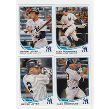 2013 Topps New York Yankees team set- 29 cards- Factory Set Fresh!