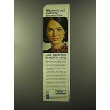 1973 Midol Medicine Ad - Good At Menstrual Time
