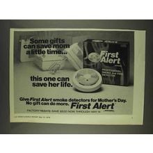 1978 First Alert Smoke Detectors Ad - Some Gifts