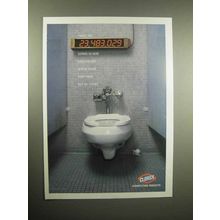 2004 Clorox Bleach Ad - Germs Looking for New Home