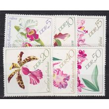 GERMANY DDR [1968] MiNr 1420-25 ( **/mnh ) Blumen